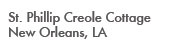 St. Phillip Creole Cottage
